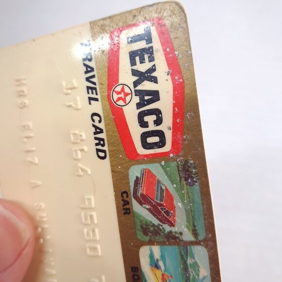Vintage Texaco Travel Card Oil Gas Car Boats Plane Illustrated Vehicles - Picture 10 of 11